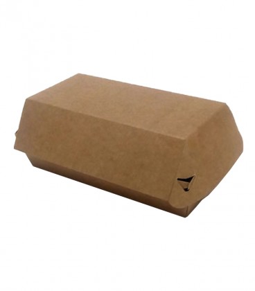 ΚΟΥΤΙ KRAFT EASY OPEN BURGER ΜΕΡΙΔΑΣ 20x10x8,5cm 200 ΤΕΜΑΧΙΑ