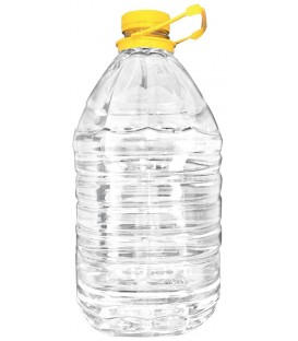 ΦΙΑΛΗ PET 5000ml ΔΙΑΦΑΝΗ ΜΕ ΚΙΤΡΙΝΟ ΧΕΡΟΥΛΙ 32 ΤΕΜΑΧΙΑ