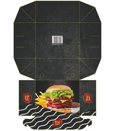 ΚΟΥΤΙ BURGER "Burger lover" 10 Kg