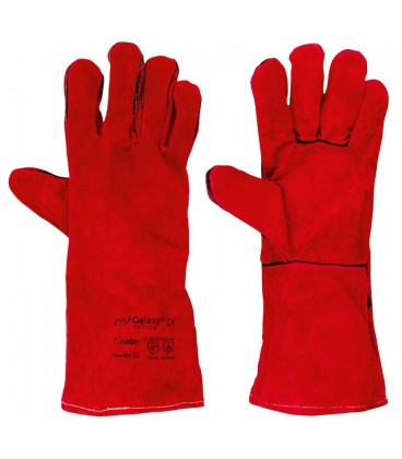 ΓΑΝΤΙΑ ΔΕΡΜΑΤΙΝΑ ΡΑΜΜΕΝΑ ΜΕ ΚΛΩΣΤΗ Kevlar® ΜΕ ΑΝΤΙΘΕΡΜΙΚΗ ΕΠΕΝΔΥΣΗ Galaxy Crater - 6 ΖΕΥΓΑΡΙΑ
