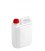 ΜΠΙΤΟΝΙ ΠΛΑΣΤΙΚΟ 5lt ΛΕΥΚΟ - 13x20x29 cm