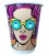 ΠΟΤΗΡΙΑ ΧΑΡΤΙΝΑ (DW) POP ART ΚΙΤΡΙΝΟ 12oz