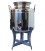 ΑΝΟΞΕΙΔΩΤΟ ΔΟΧΕΙΟ MINOX 5 lt ΜΕ ΒΙΔΩΤΟ ΚΑΠΑΚΙ + ΚΑΝΟΥΛΑ + ΒΑΣΗ