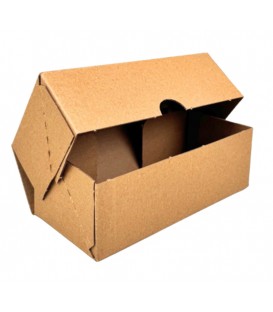 ΧΑΡΤΟΚΙΒΩΤΙΟ E-SHOP 17,5x8x5,5 cm ΚΡΑΦΤ 50 ΤΕΜΑΧΙΑ