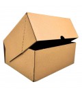 ΧΑΡΤΟΚΙΒΩΤΙΟ E-SHOP 25x20x10 cm ΚΡΑΦΤ 50 ΤΕΜΑΧΙΑ