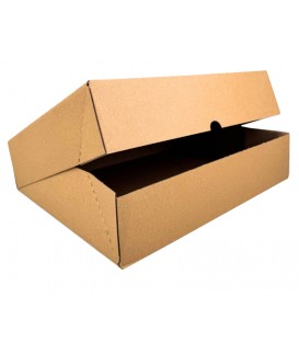 ΧΑΡΤΟΚΙΒΩΤΙΟ E-SHOP 38x29x8,5 cm ΚΡΑΦΤ 50 ΤΕΜΑΧΙΑ