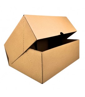 ΧΑΡΤΟΚΙΒΩΤΙΟ E-SHOP 38x28,5x13,5 cm ΚΡΑΦΤ 50 ΤΕΜΑΧΙΑ