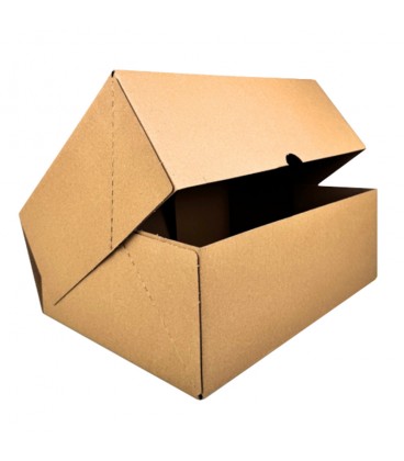 ΧΑΡΤΟΚΙΒΩΤΙΟ E-SHOP 38x28,5x13,5 cm ΚΡΑΦΤ 50 ΤΕΜΑΧΙΑ