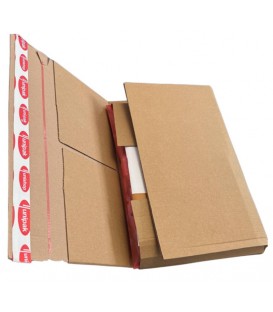 ΚΟΥΤΙ ΑΠΟΣΤΟΛΩΝ ΒΙΒΛΙΩΝ 30,5x23x9,2 cm ΜΕ ΑΥΤΟΚΟΛΛΗΤΗ ΤΑΙΝΙΑ ΚΡΑΦΤ 20 ΤΕΜΑΧΙΑ