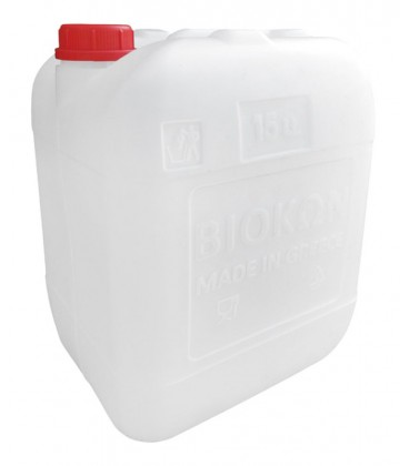 ΜΠΙΤΟΝΙ ΠΛΑΣΤΙΚΟ 15lt ΒΙΟΚΩΝ ΛΕΥΚΟ - 26x23x34 cm