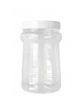 ΒΑΖΟ PET ΔΙΑΦΑΝΟ ΜΕΛΙΟΥ 1Kg ΜΕ ΛΕΥΚΟ ΚΑΠΑΚΙ 150 ΤΕΜΑΧΙΑ