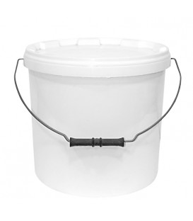 ΚΑΔΟΣ ΤΡΟΦΙΜΩΝ ΛΕΥΚΟΣ 18 lt ΜΕ ΧΕΡΟΥΛΙ ΜΕΤΑΛΛΙΚΟ