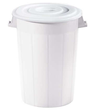 ΚΑΔΟΣ ΤΡΟΦΙΜΩΝ ΛΕΥΚΟΣ 120 lt ΙΤΑΛΙΑΣ ΜΕ ΧΕΡΟΥΛΙΑ ΕΝΣΩΜΑΤΩΜΕΝΑ ΣΤΟΝ ΚΑΔΟ