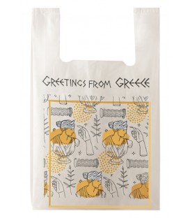 ΤΣΑΝΤΕΣ ΧΑΡΤΟΠΛΑΣΤ HDPE ΑΡΧΑΙΑ - GREECE ΦΑΝΕΛΑΚΙ 10 ΚΙΛΑ