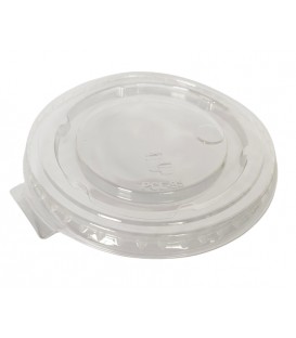 ΚΑΠΑΚΙ ΙΣΙΟ ΔΙΑΦΑΝΟ PET CL94 ΧΩΡΙΣ ΤΡΥΠΑ ΜΕ FLAP ΓΙΑ ΔΙΑΦΑΝΑ PET ΠΟΤΗΡΙΑ Ø95mm - 100 ΤΕΜΑΧΙΑ