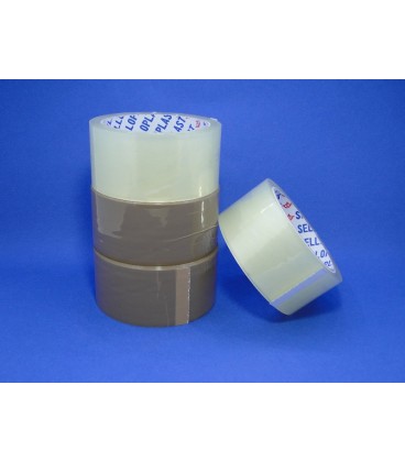 ΑΥΤΟΚΟΛΛΗΤΗ ΤΑΙΝΙΑ ΣΥΣΚΕΥΑΣΙΑΣ ΚΑΦΕ PP ACRYLIC ΜΕ ΘΟΡΥΒΟ ΚΙΒΩΤΙΟ